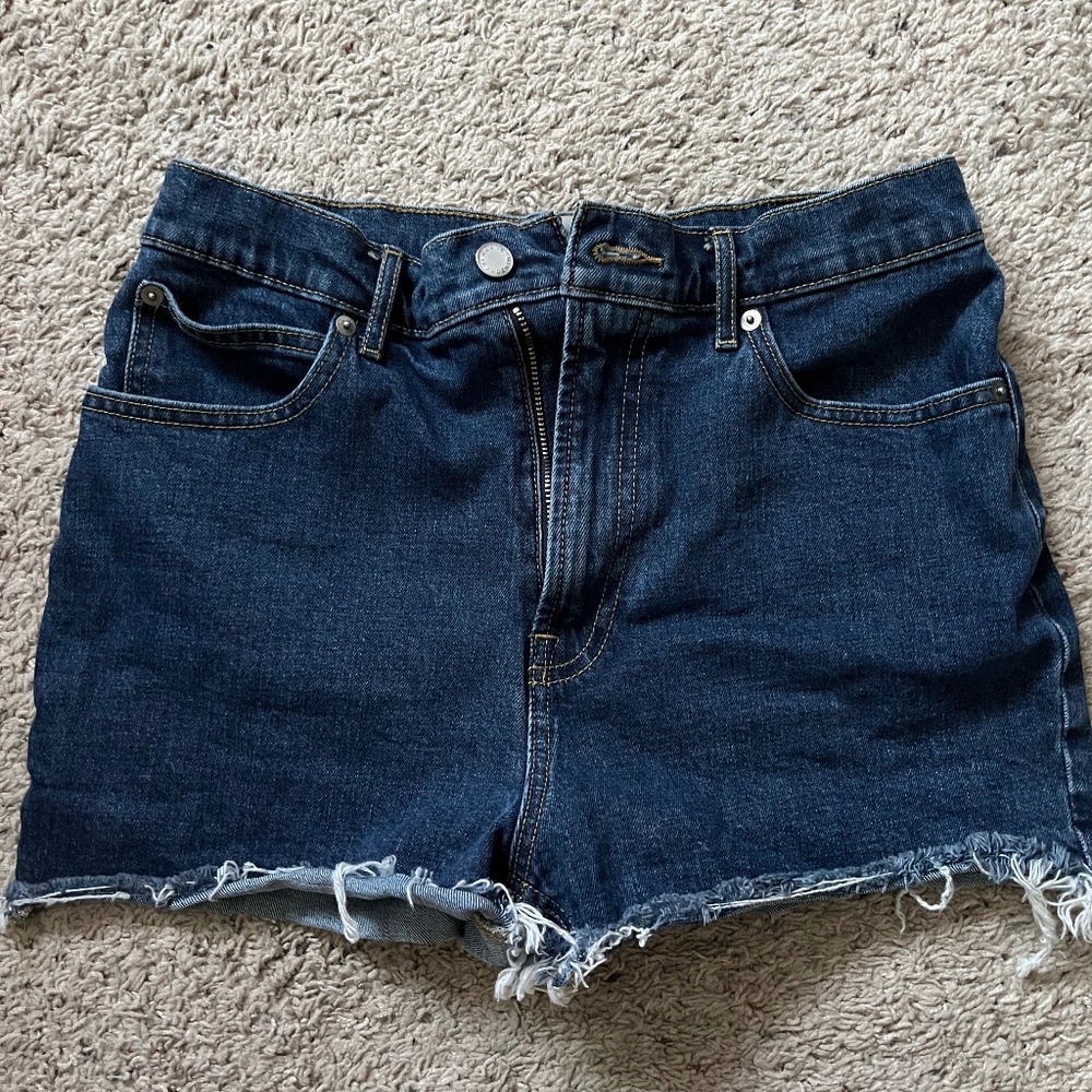 Everlane Way High Shorts Size 28